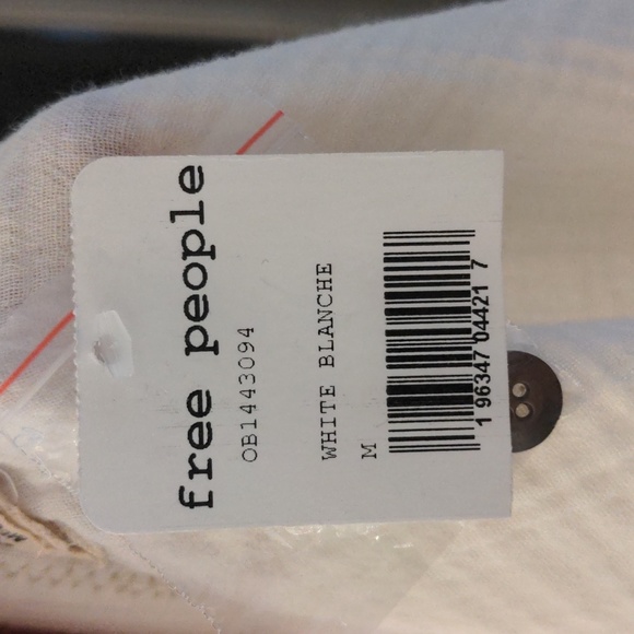 SOLD- NWT- Free People Summer Daydream V-Neck Babydoll Shirtdress. - Picture 3 of 11